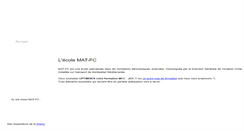 Desktop Screenshot of matfc.com
